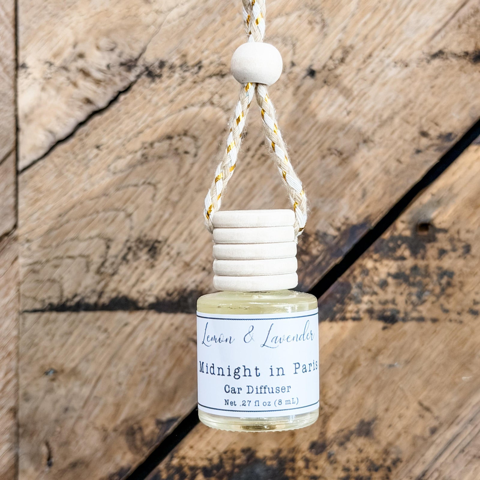 Car Diffuser: Midnight in Paris - Small Batch by Lemon & Lavender