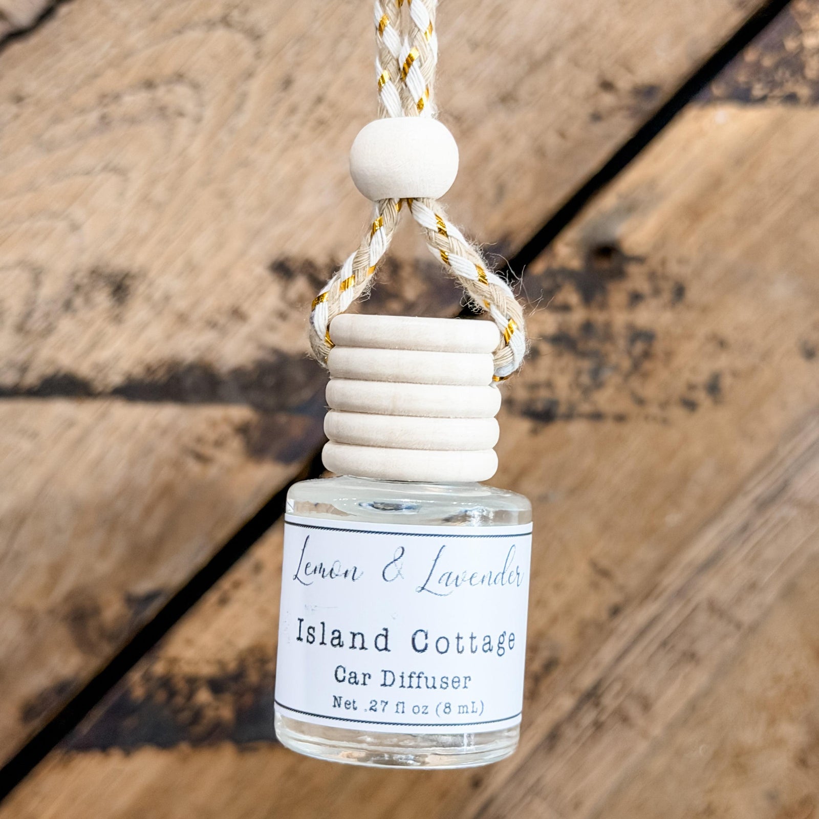 Car Diffuser: Island Cottage- Small Batch by Lemon & Lavender