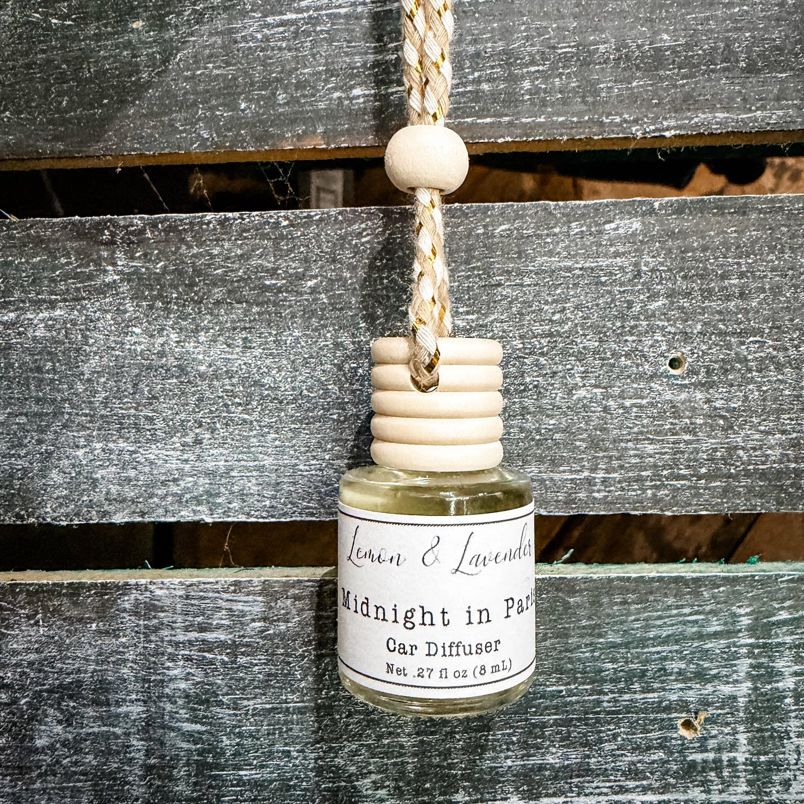 Car Diffuser: Midnight in Paris - Small Batch by Lemon & Lavender