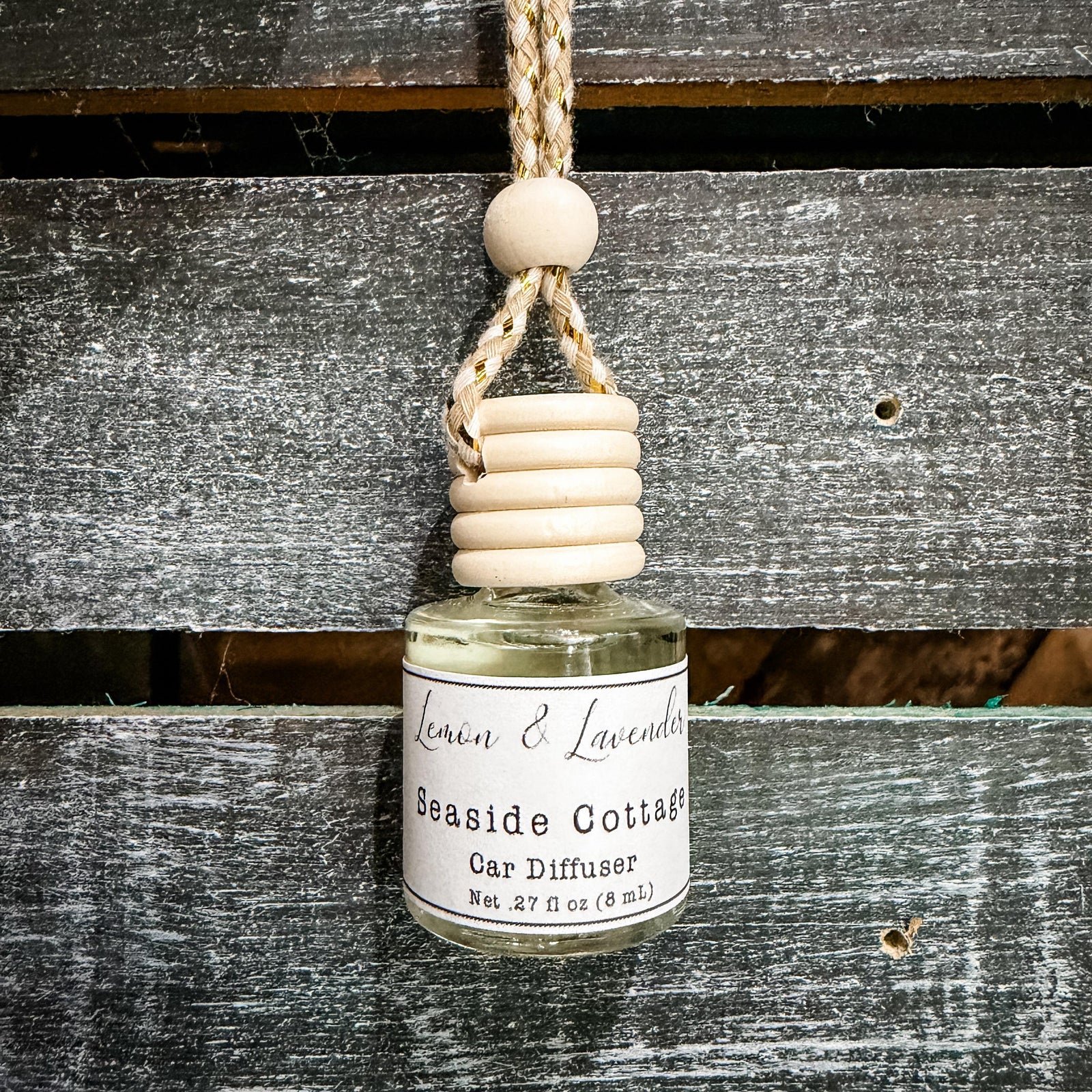 Car Diffuser: Seaside Cottage - Small Batch by Lemon & Lavender