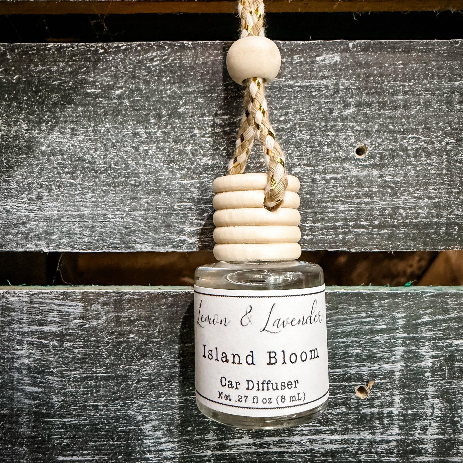 Car Diffuser: Island Bloom- Small Batch by Lemon & Lavender