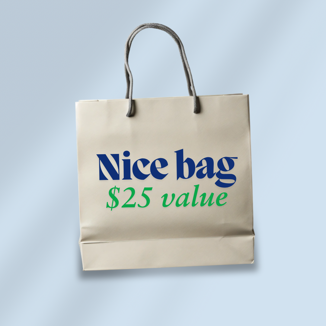 Christmas in July - NICE bag ($25 value)