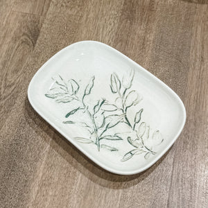 Debossed Stoneware Dish (Each one will Vary)