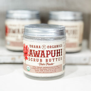 Awapuhi Scrub Butter - Lemon & Lavender Madison, ohana organics