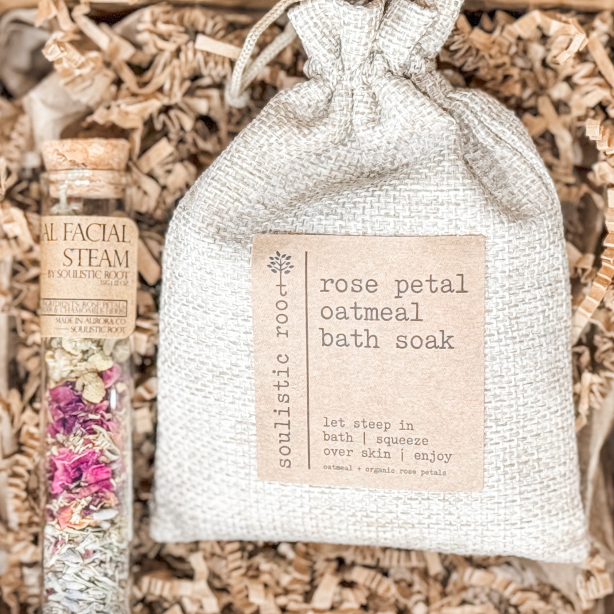 Refill and Relax Gift Set - Bath Soak and Facial Steam