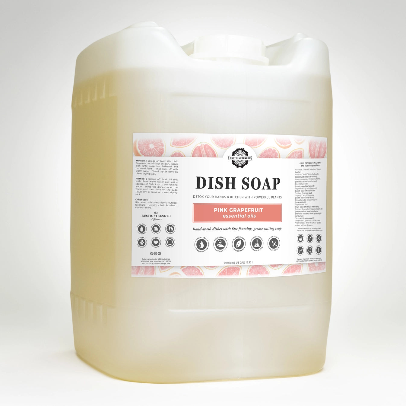 Refill by Ounce - Grapefruit Dish Soap | Sulfate Free