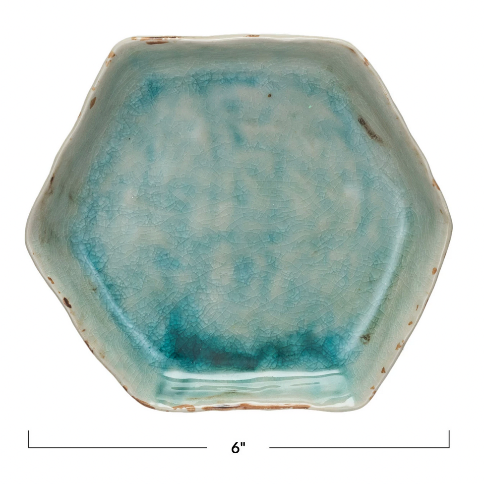 Stoneware Dish (Each One will Vary)