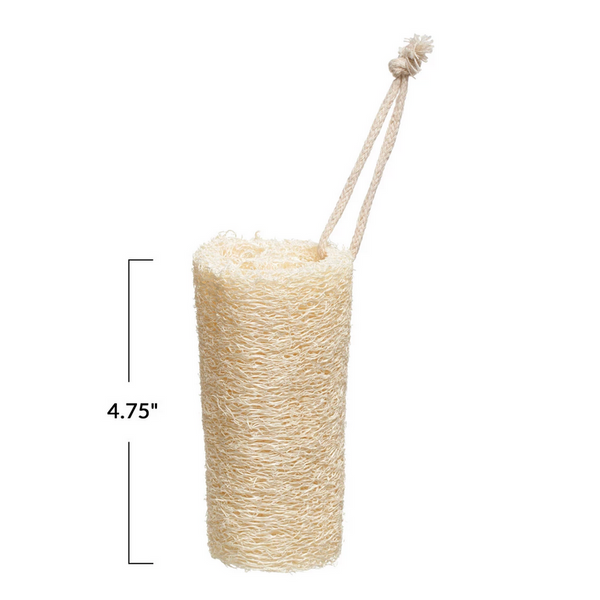 Natural Loofah with Hanger - Lemon & Lavender