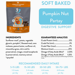 Pumpkin Nut Par-Tay Soft Baked Dog Treats