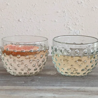Glass Hobnail Bowl