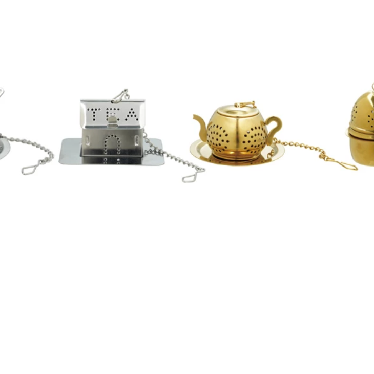 Loose Leaf Tea Infuser with Dish