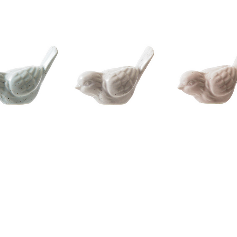 Stoneware Bird, Matte Finish 3 Colors