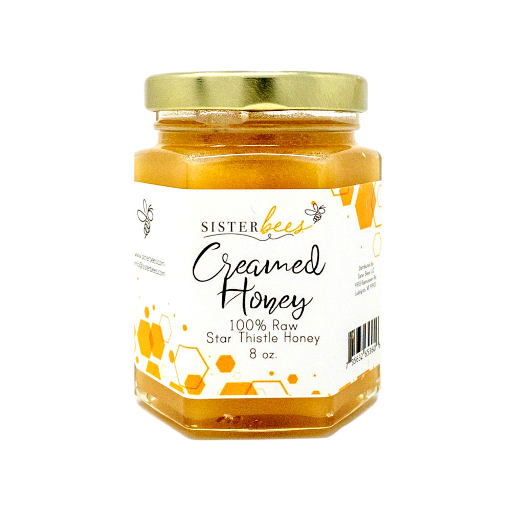 Michigan Creamed Honey 8oz jar