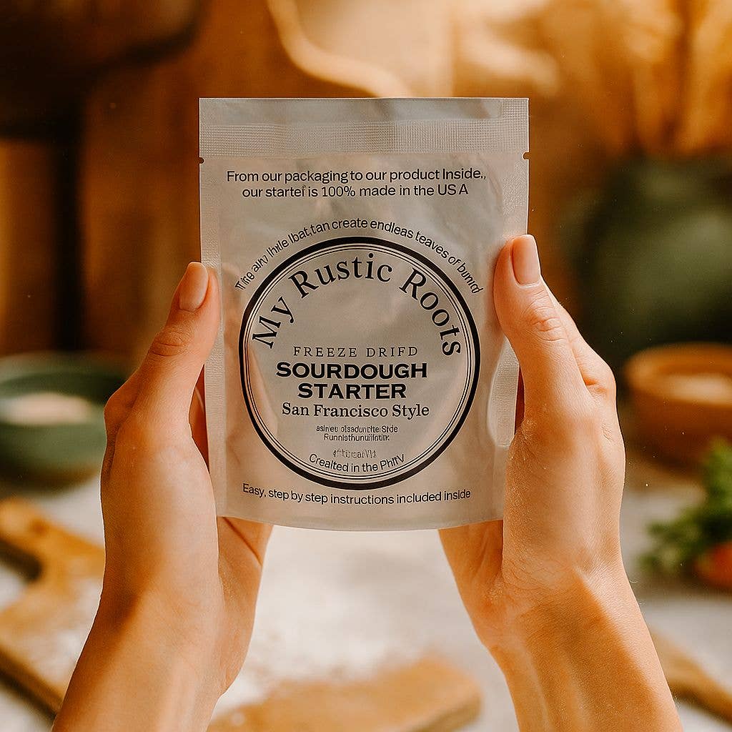 Organic, Non-GMO Sourdough Starter | Freeze Dried |  12gm
