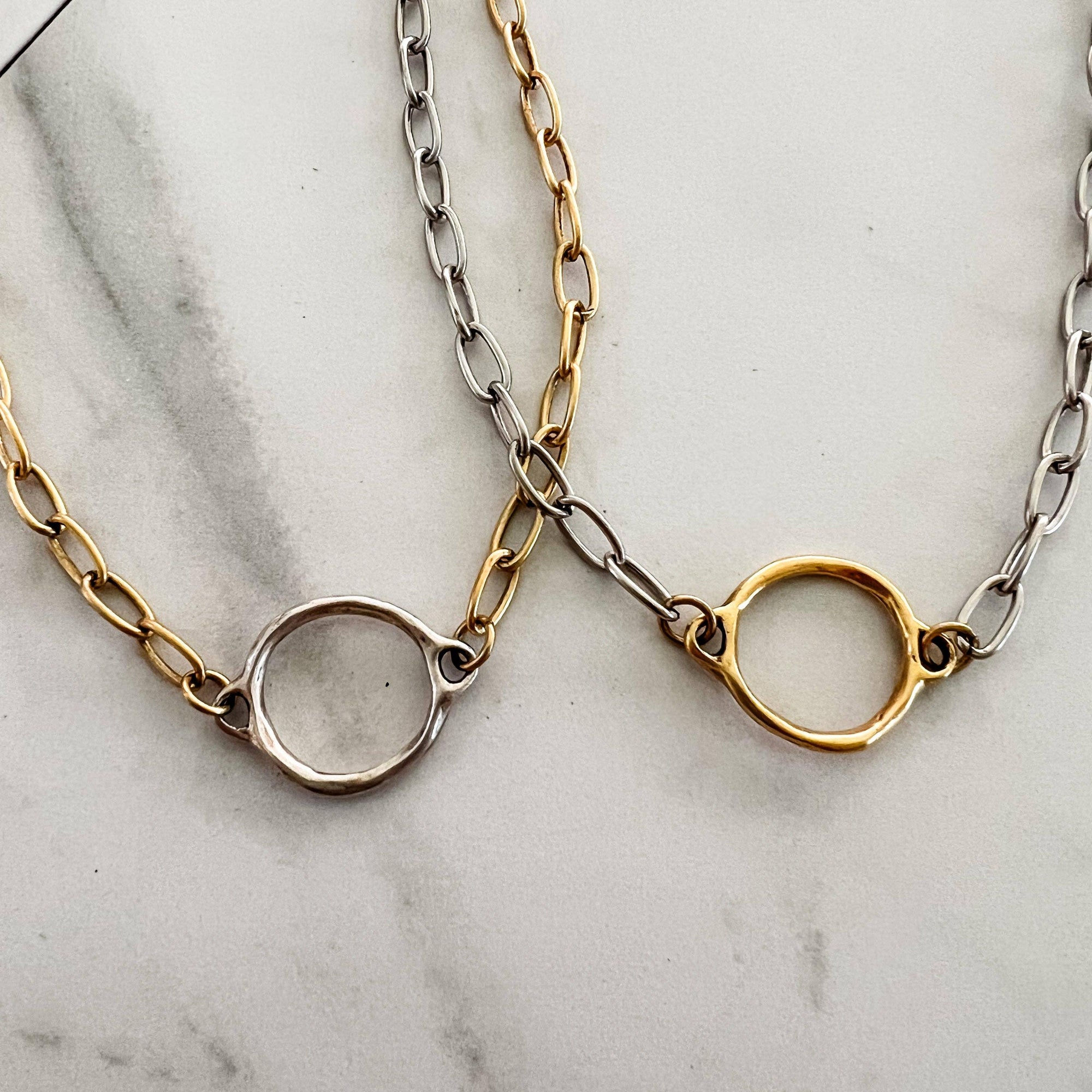 Unity Necklace: Silver Ring