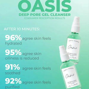 OASIS Deep Pore Gel Cleanser: Chlorophyll + Botanical BHA