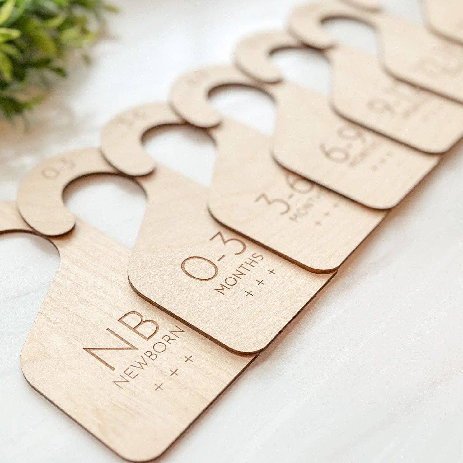 Modern Wooden Baby Closet Dividers
