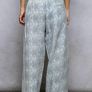 Striped Straight Fit Pants