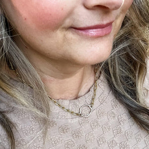 Unity Necklace: Silver Ring