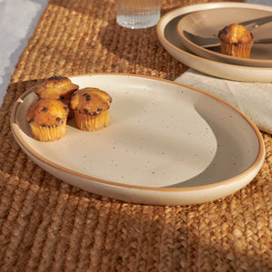 Cream Cottage Oval Platter