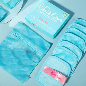 MakeUp Eraser Solid 7-Day Set  - Chill Blue