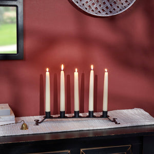 Rustic Iron Candle Holder