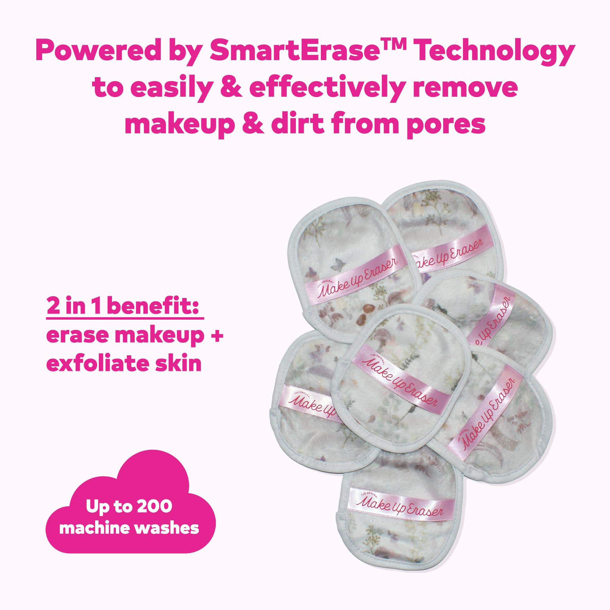 Garden Fairies MakeUp Eraser 7-Day Set