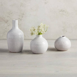 Large Ivory Bud Vase