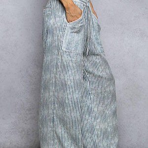 Striped Straight Fit Pants