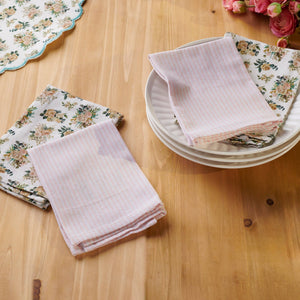 Cabbage Rose Napkin Set