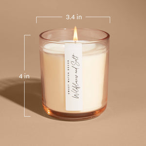 Hello Fall 12 oz Soy Candle - Fall Decor and Gifts