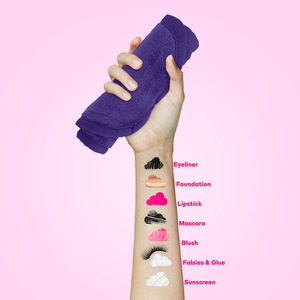 Queen Purple Makeup Eraser