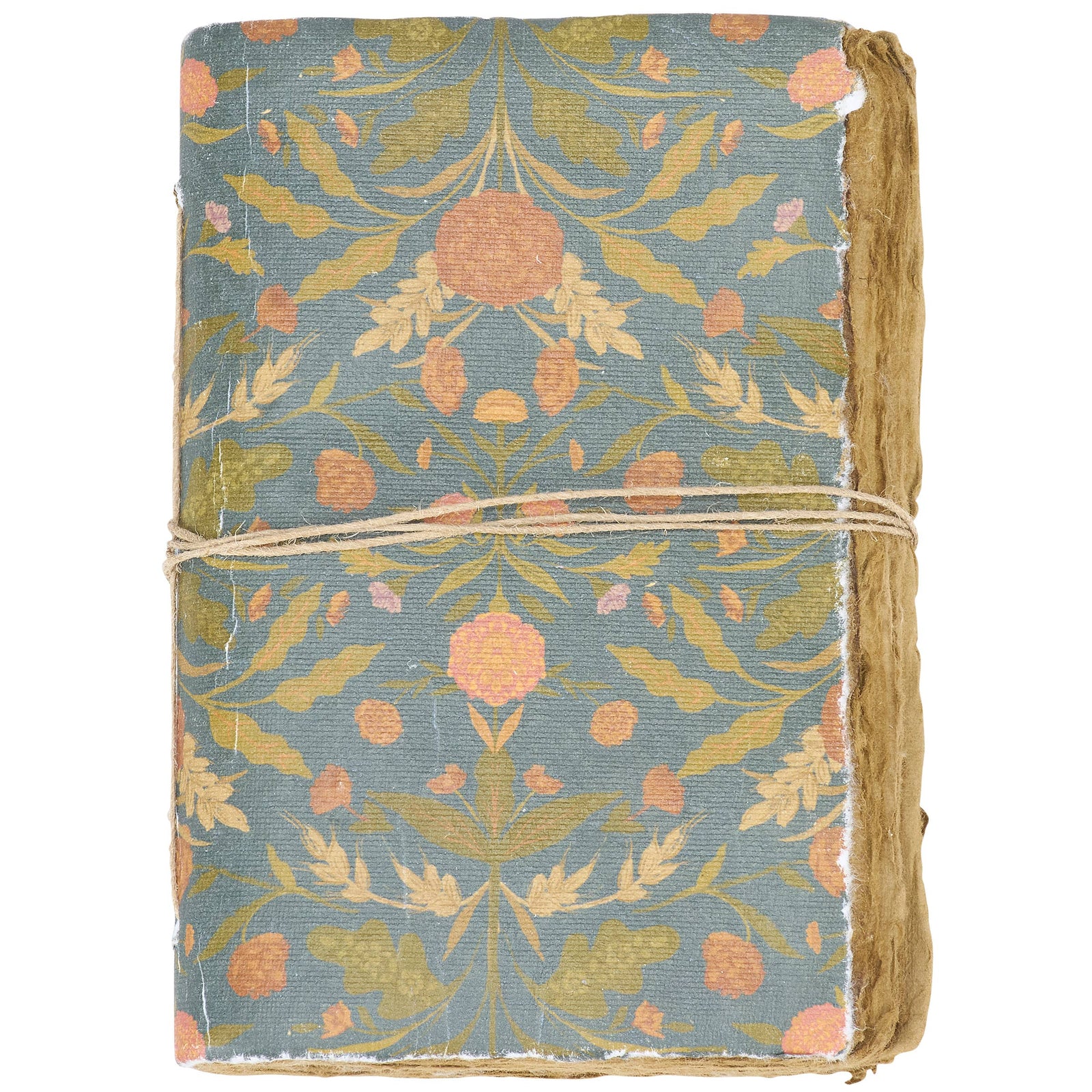 Dark Fall Folk Floral Journal