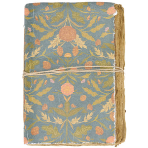 Dark Fall Folk Floral Journal