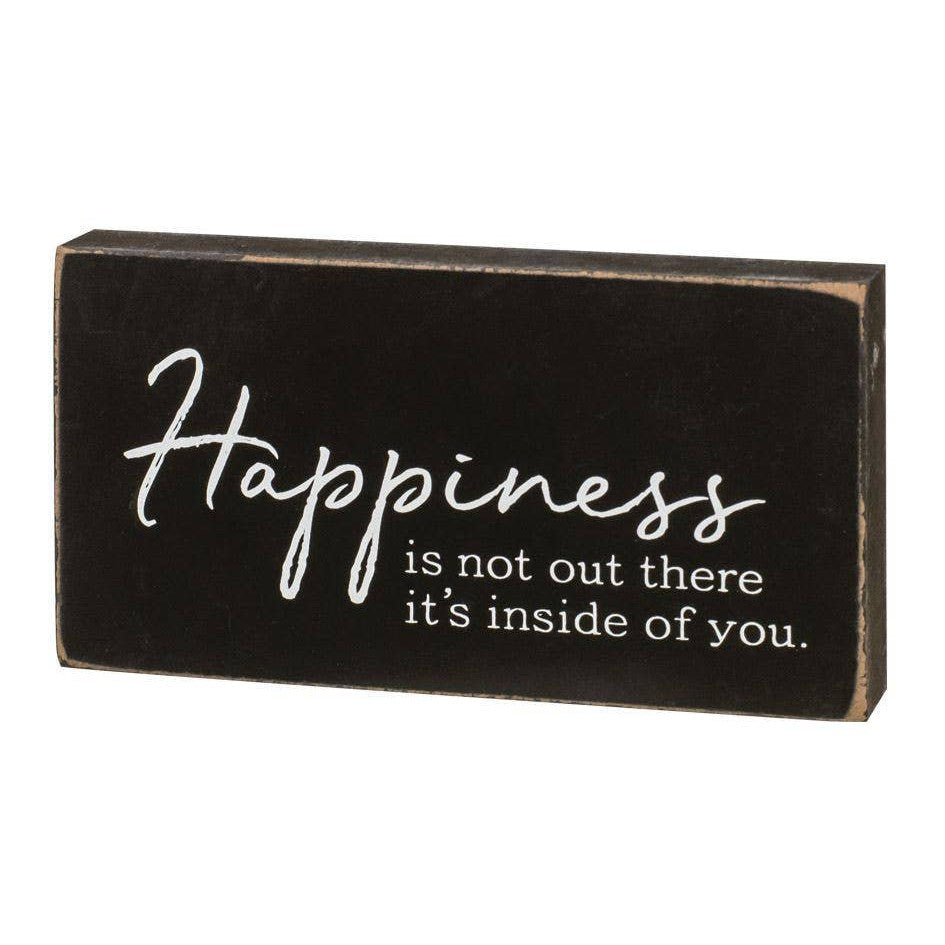 Wooden Block Sayings, Assorted – Lemon & Lavender