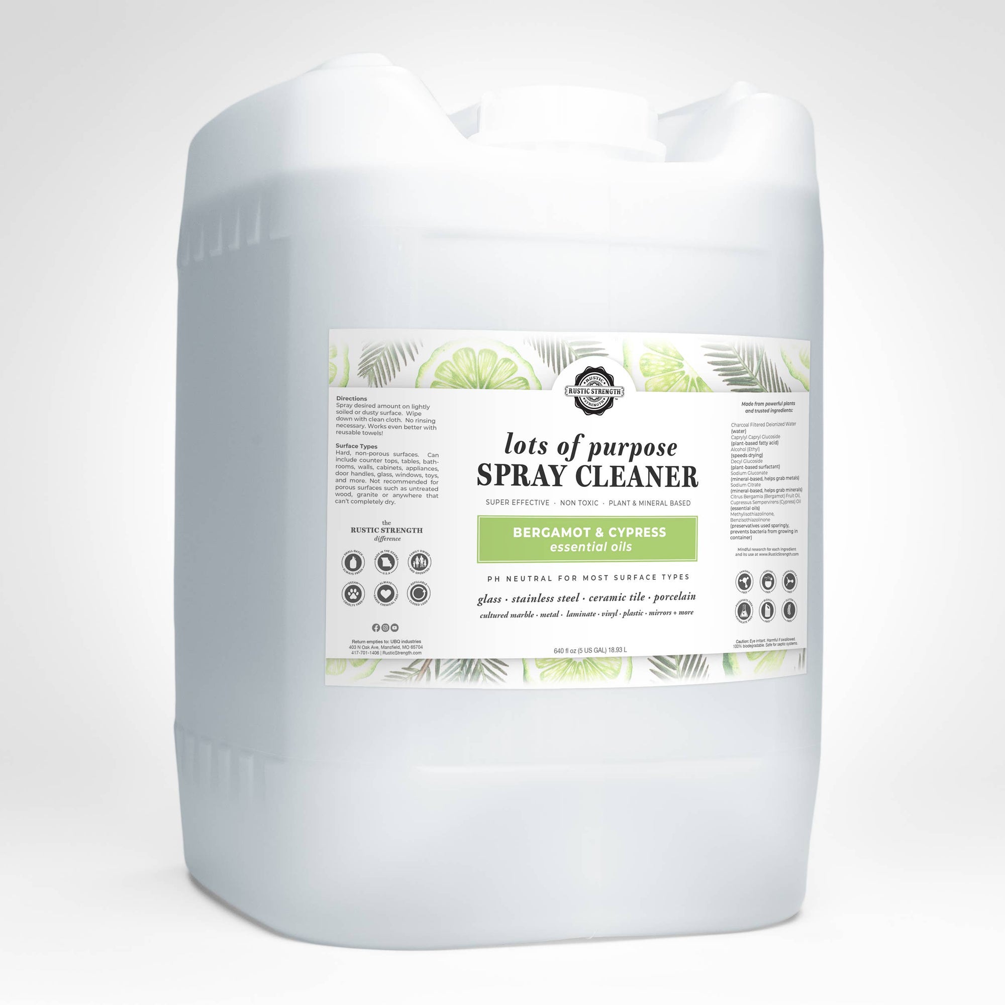 Refill by Ounce : Lots of Purpose Spray :Lemon Lime Orange Grapefruit