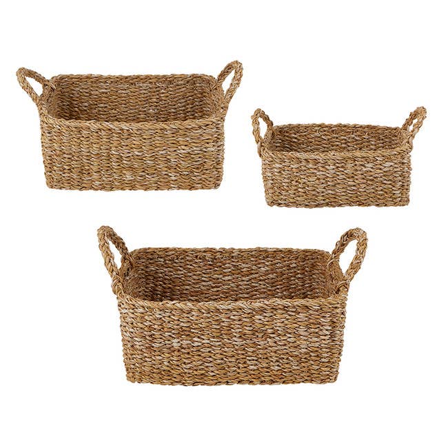 Seagrass Rectangle Basket