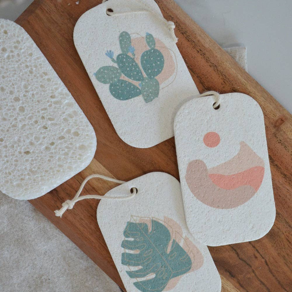 Pop Up Dish Sponges 3-Pack | Compostable + Zero Waste: Forest Collection