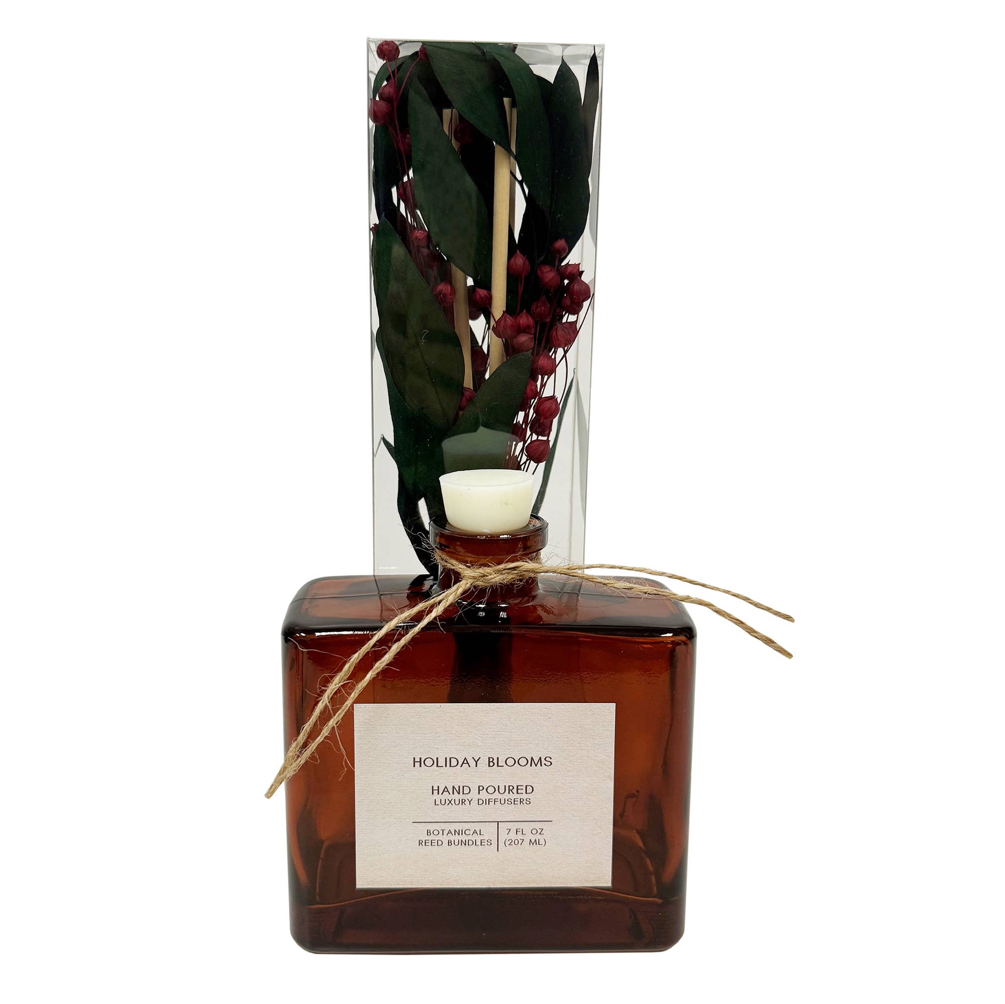 Holiday Blooms Bouquet Reed Bundle Fragrance Diffusers - Lemon & Lavender