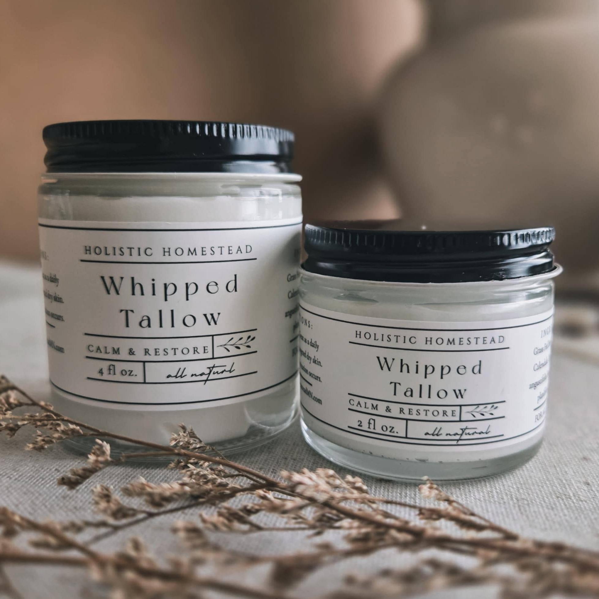 Calm & Restore Whipped Tallow: 2 oz.