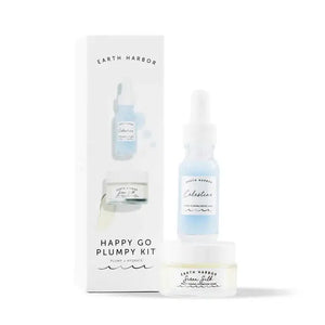 HAPPY GO PLUMPY Gift Set: Hydrate Cream + Plumping Serum