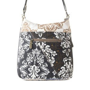 Le Fleur Bel Cowgirl Shoulder: Blue Floral