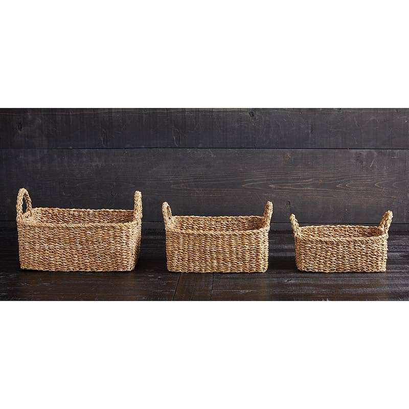 Seagrass Rectangle Basket