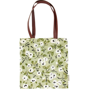 White Poppies Tote