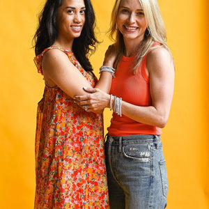 Morse Code Bracelet | SISTER: Lapis & Howlite