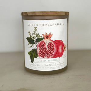 Spiced Pomegranate / Botanical Candle Collection