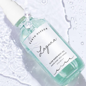 LAGUNA Glow Renew Body Oil: Marine Algae + Blue Yarrow