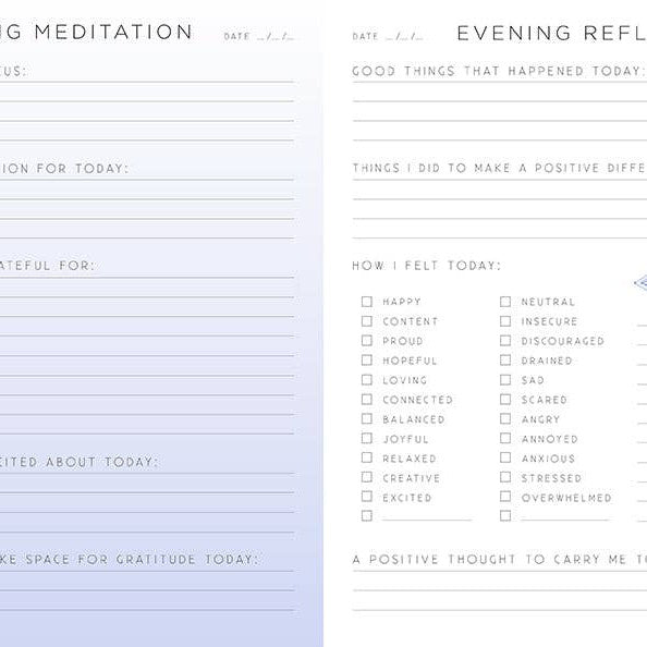 Gratitude: A Day and Night Reflection Journal