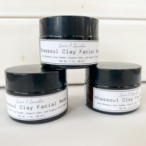 Rhassoul Clay Facial Mask - Small Batch by Lemon & Lavender - Lemon & Lavender