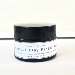 Rhassoul Clay Facial Mask - Small Batch by Lemon & Lavender - Lemon & Lavender